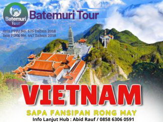 Tour Muslim, Vietnam Sapa Fansipan Rong May, 6d5N, Keberangkatan 11 Juni 2025
